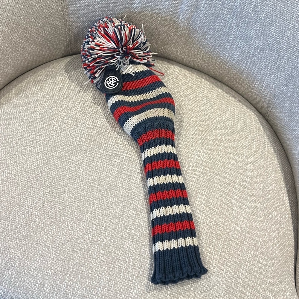 Striped Pom-Pom Head Cover from SFGC